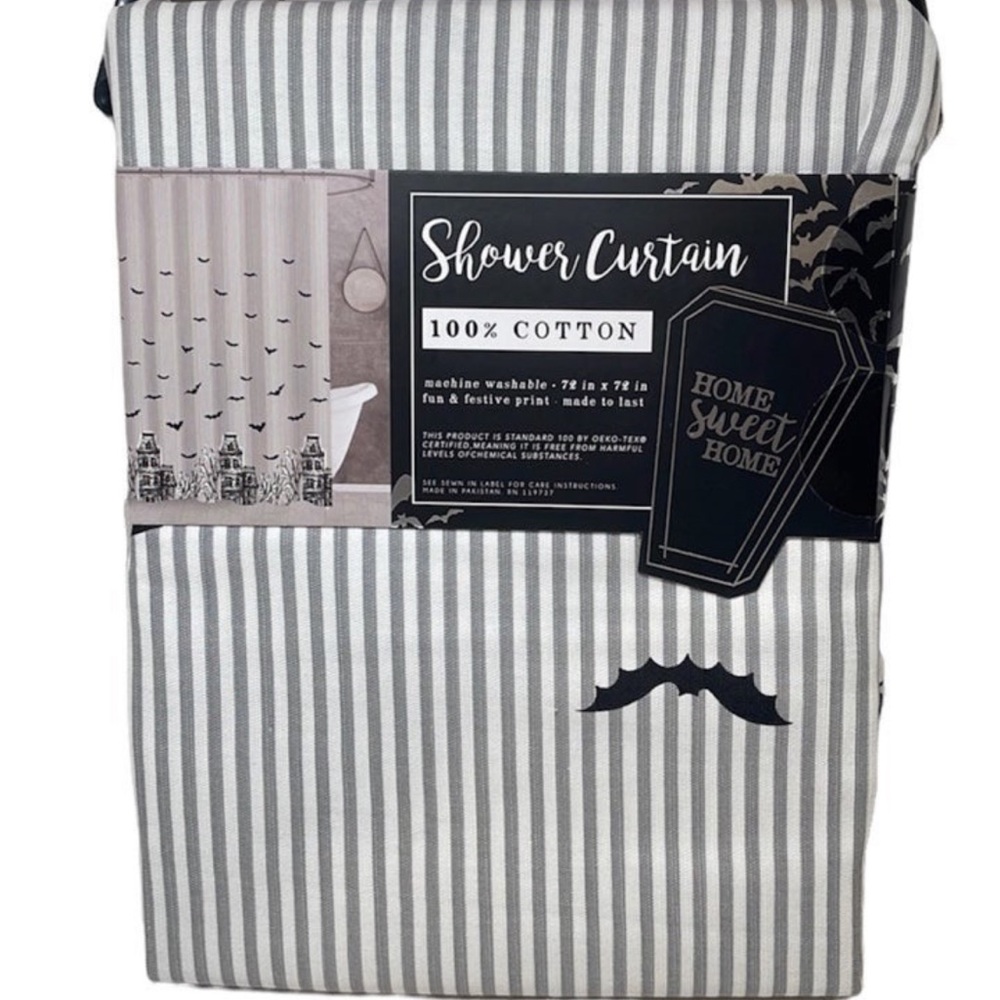 Home Sweet Haunted Home Shower Curtain